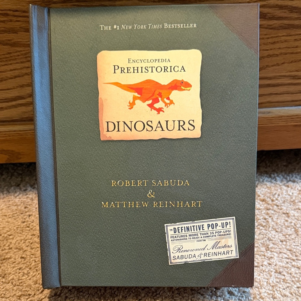 Encyclopedia Prehistorica Dinosaurs Pop-Up Book by - Green